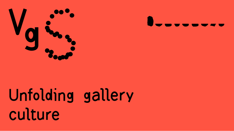 VGW TALKUnfolding gallery culture | 14:00
